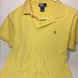 Child’s Yellow Ralph Lauren Polo shirt size 12-14